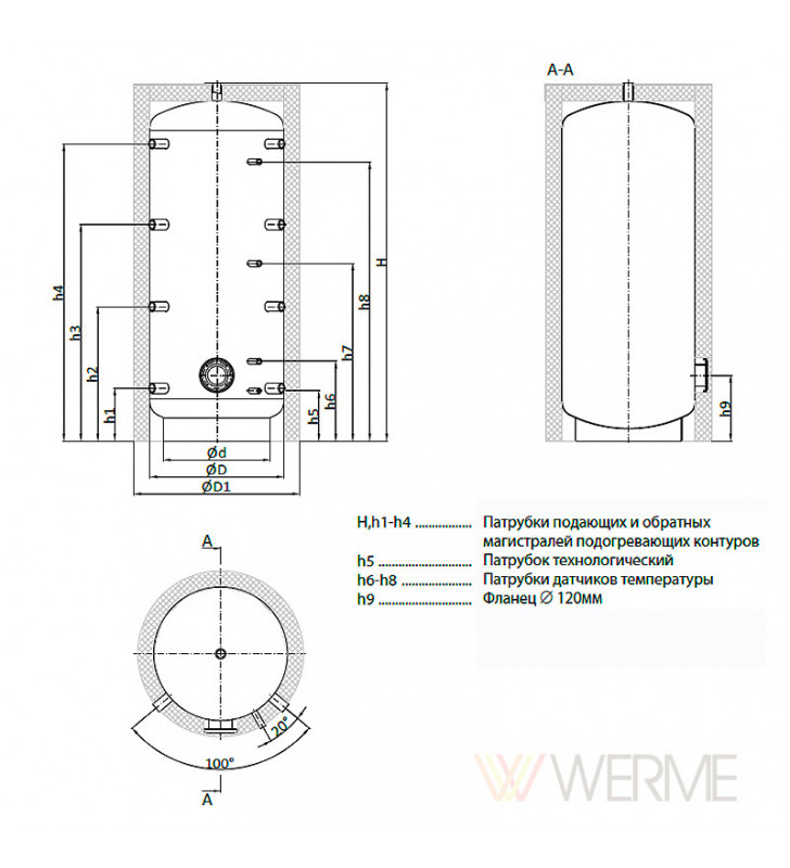 Чертеж ВТА-4-10000 Чертеж ВТА-4-10000
