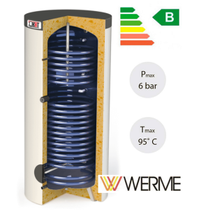 Бойлер с двумя теплообменниками Premium KHT BT-B-11-200-WP-PU