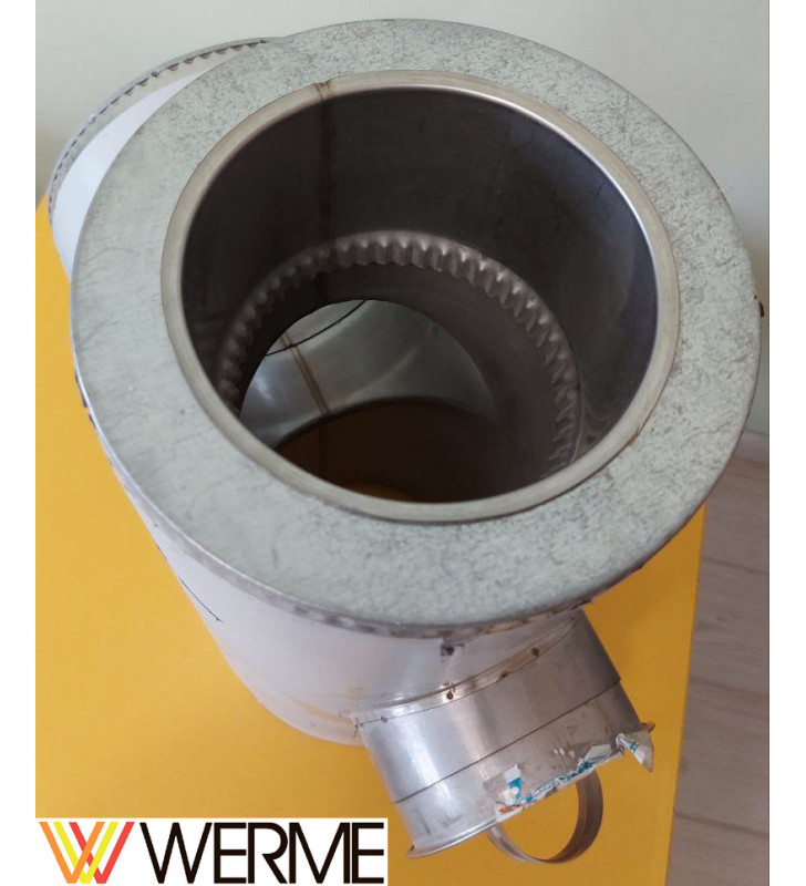 купить тройник сендвич двухстенный с ревизией