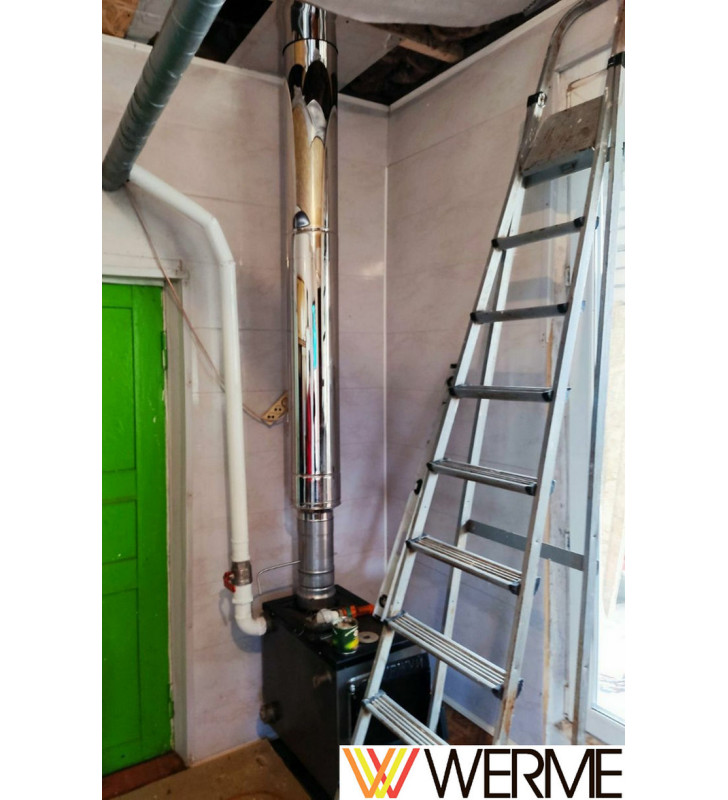 Кагла поворотная нержавейка толщина 0.8мм