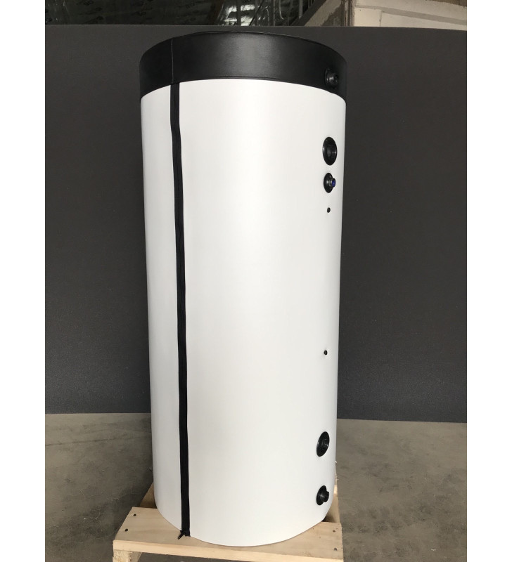 Бойлер с двумя теплообменниками для теплового насоса Premium KHT BTM-B-11-200-WP-PU вид с боку