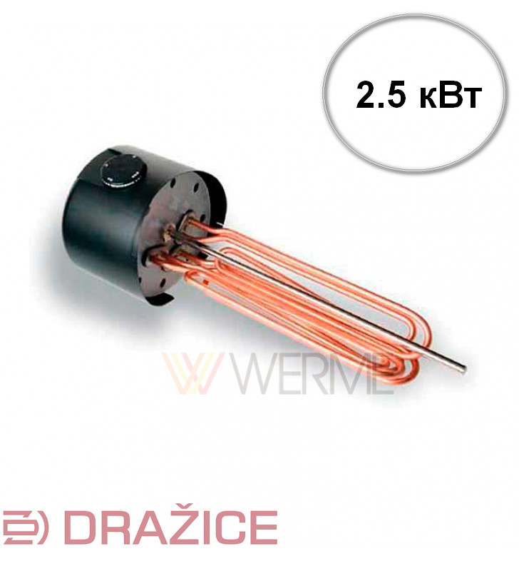 ТЭН электрический DRAZICE мощностью TPJ 150-8/2.5 кВт